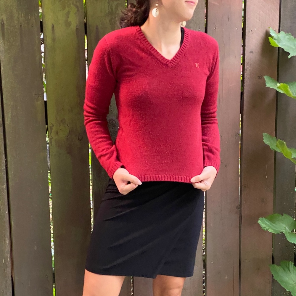 Maroon Hurley Sweater
